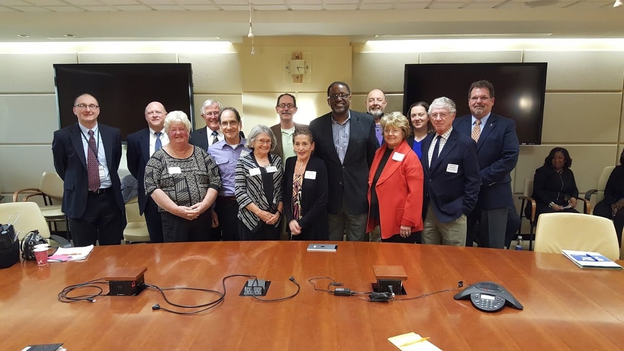 NIH w_ Ted Koppel and Dr. Gary Gibbons