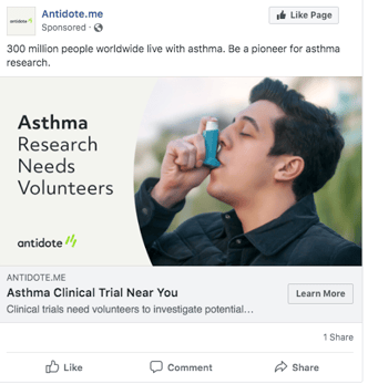 asthma volunteers
